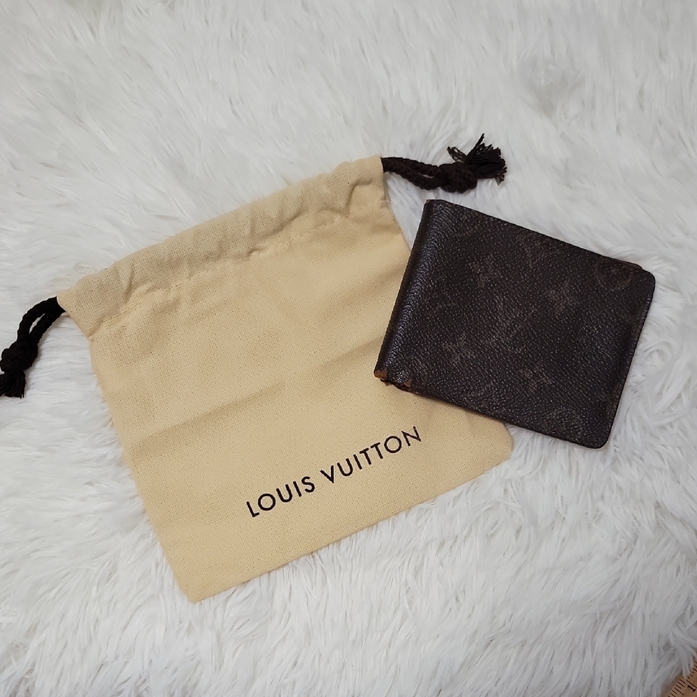 Louis Vuitton Brown Bi-fold Wallet